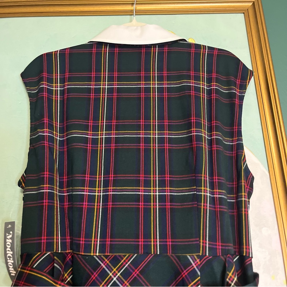 ModCloth Prep School Posh Fit And Flare Dress Sz 16 - Picture 7 of 12